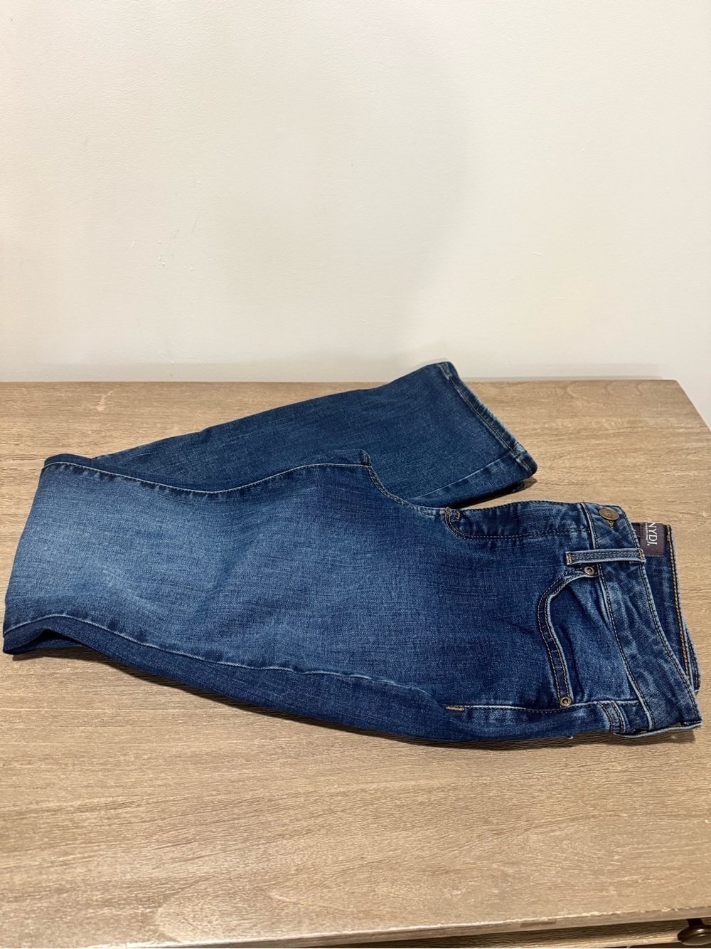 NYDJ Women's Bootcut Jeans in Deep Blue Wash - Picture 7 of 7